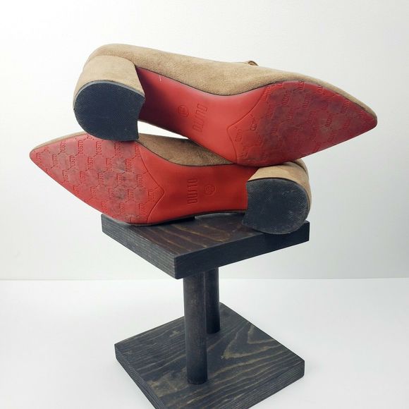 Dusto Faux Suede Block Mary Jane Heel 36/6 EUC - Picture 8 of 8